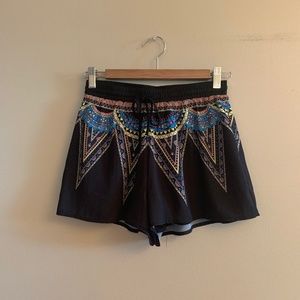 Tribal Print Shorts